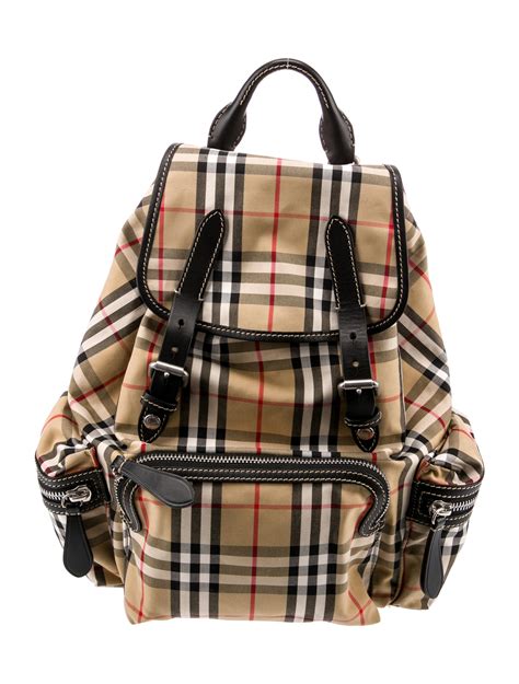 Medium Vintage Check Rucksack Backpack 